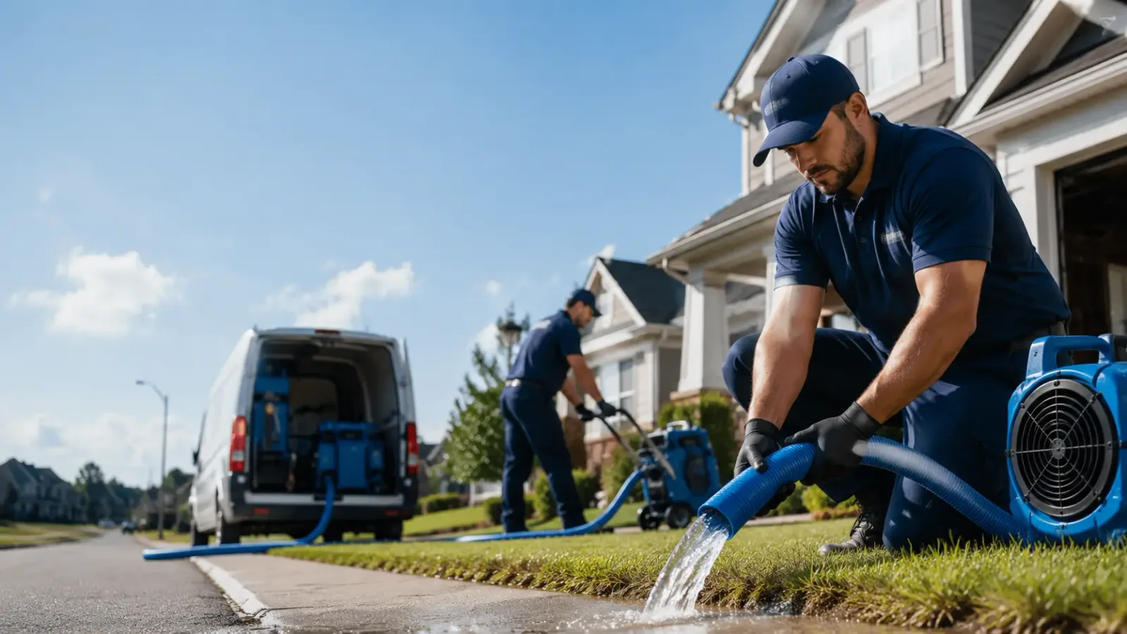 Flood Damage Restoration in Columbus Grove, OH